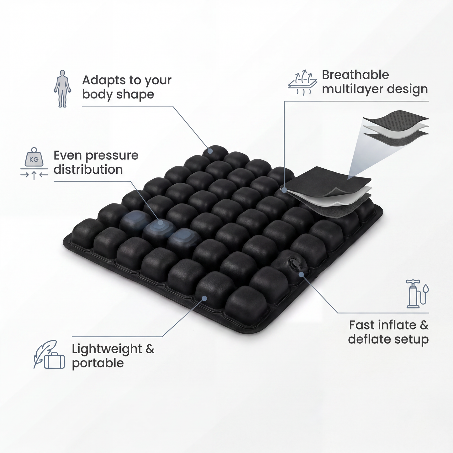SitAlign - Comfort Seat Cushion