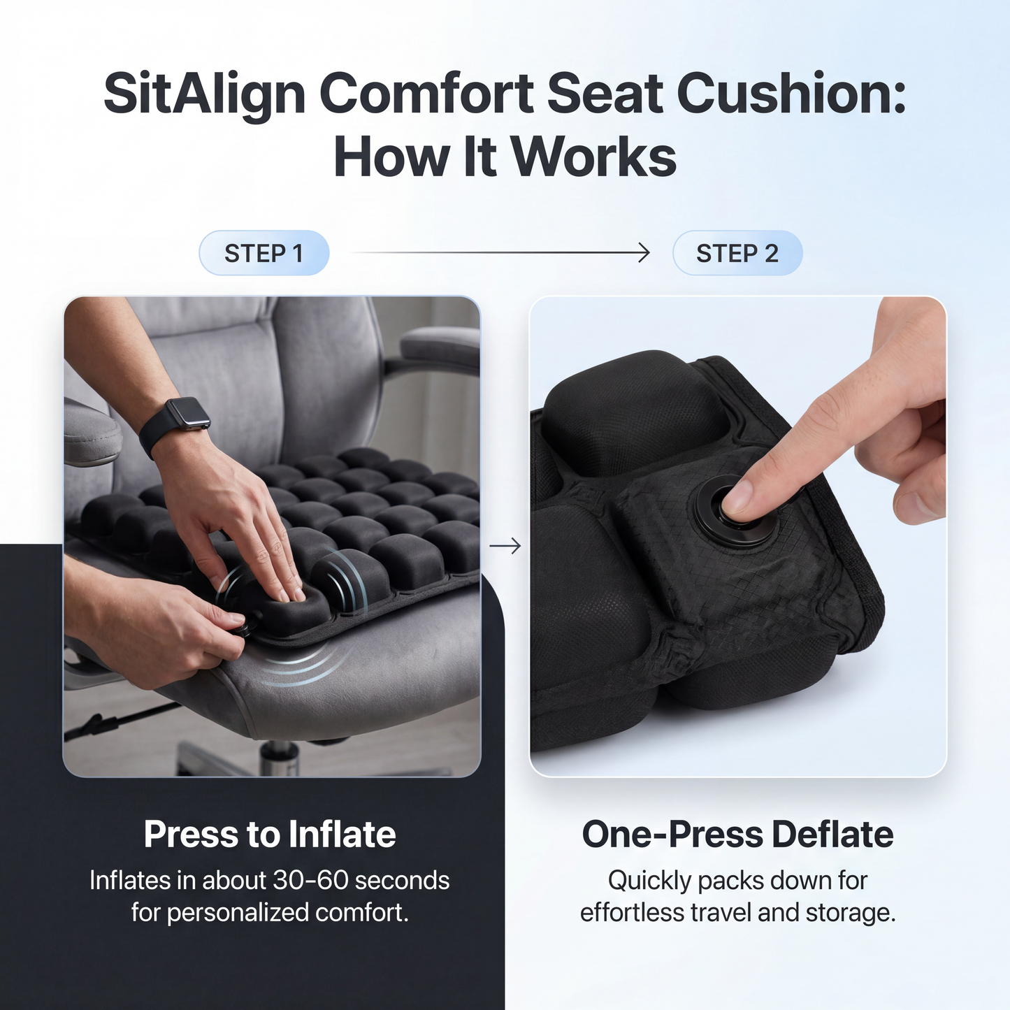 SitAlign - Comfort Seat Cushion