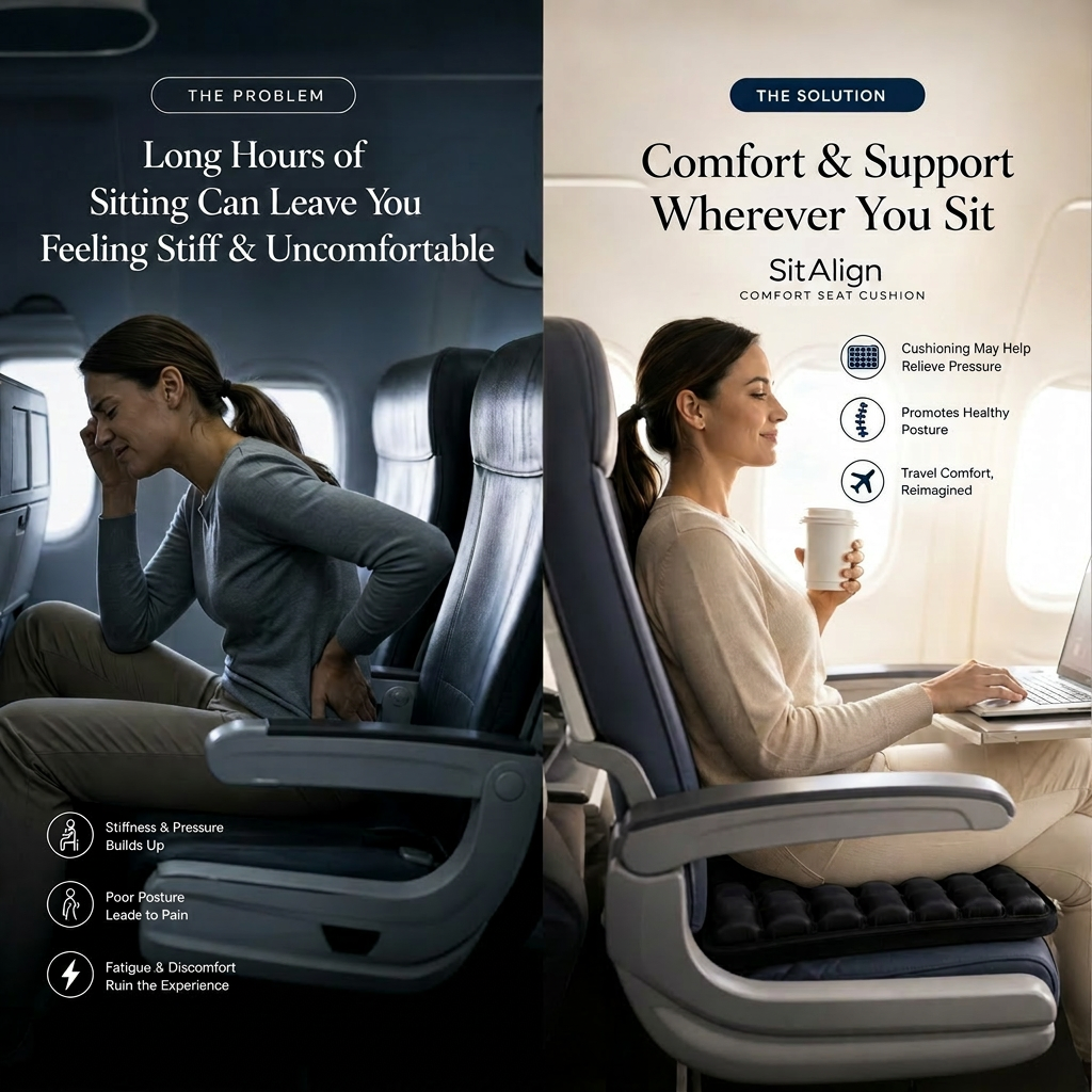SitAlign - Comfort Seat Cushion