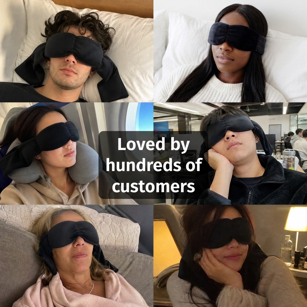 HushCloud - Weighted Sleep Mask